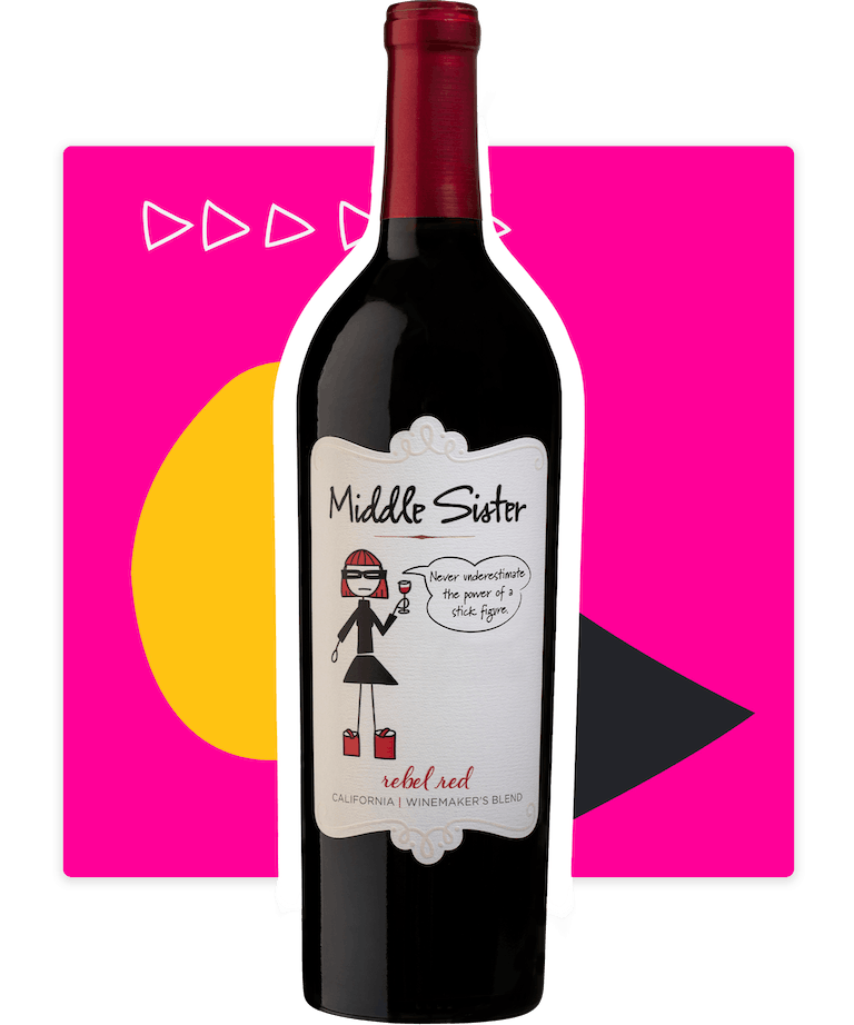 Middle Sister Rebel Red California Blend